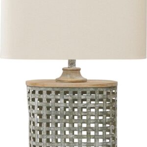 Signature Design by Ashley Casual Deondra Table Lamp Gray