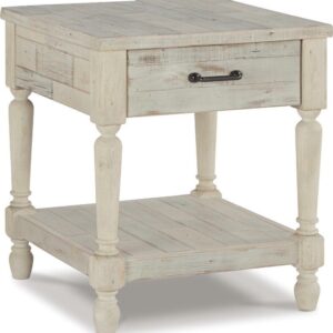 Signature Design by Ashley Casual Shawnalore End Table Whitewash
