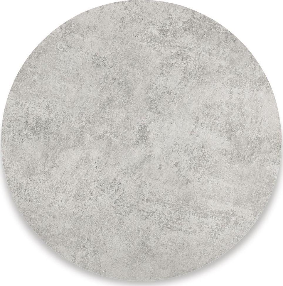 Signature Design by Ashley Shybourne Round End Table, Light Gray - Image 4