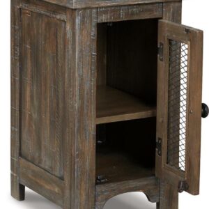 Signature Design by Ashley Casual Danell Ridge Chairside End Table Brown