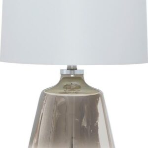 Signature Design by Ashley Contemporary Jaslyn Table Lamp Silver Finish