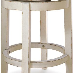 Signature Design by Ashley Casual Realyn Counter Height Bar Stool, Chipped White