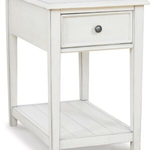Signature Design by Ashley Contemporary Kanwyn End Table Whitewash