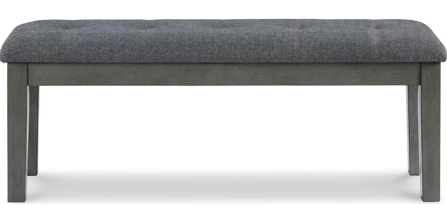 Signature Design by Ashley Contemporary Hallanden 50" Dining Bench Two-tone Gray - Image 2