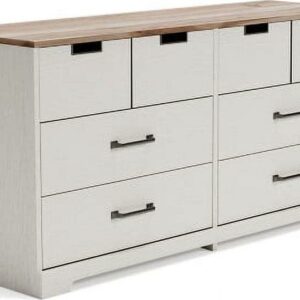 Signature Design by Ashley Casual Vaibryn 6 Drawer Dresser, Two-tone