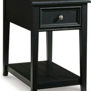 Signature Design by Ashley Casual Beckincreek End Table Black