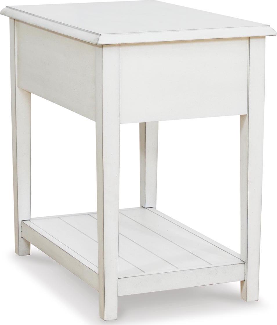 Signature Design by Ashley Contemporary Kanwyn End Table Whitewash - Image 6