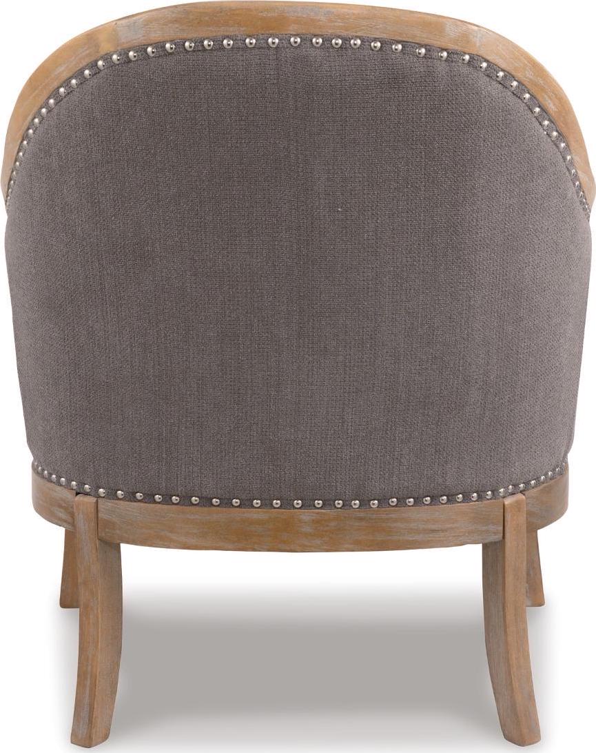 Signature Design by Ashley Contemporary Engineer Accent Chair Brown - Image 4