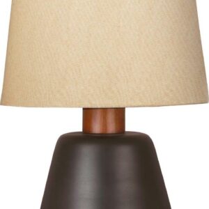 Signature Design by Ashley Contemporary Ancel Table Lamp Black/Brown
