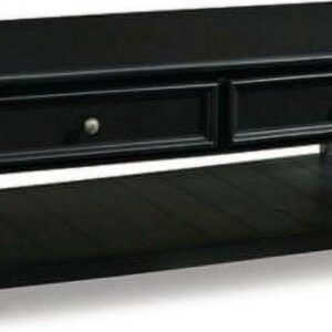 Signature Design by Ashley Casual Beckincreek Coffee Table Black