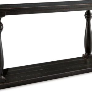 Signature Design by Ashley Casual Mallacar Sofa/Console Table Black