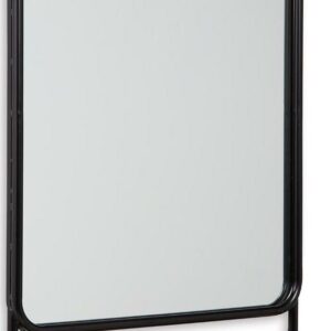 Signature Design by Ashley Contemporary Ebba Accent Mirror Black