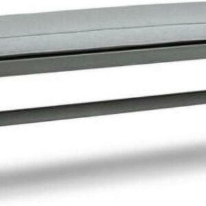 Signature Design by Ashley Casual Elite Park Outdoor Bench with Cushion Gray
