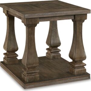 Signature Design by Ashley Casual Johnelle End Table Gray