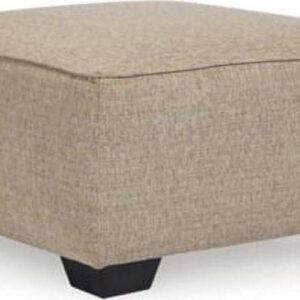 Signature Design by Ashley Casual Baceno Oversized Ottoman Chenille Hemp