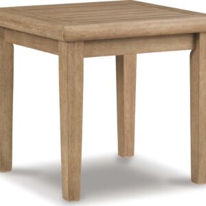 Signature Design by Ashley Contemporary Gerianne End Table Grayish Brown