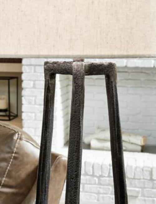 Signature Design by Ashley Traditional Mahala Table Lamp Antique Gold Finish - Image 5