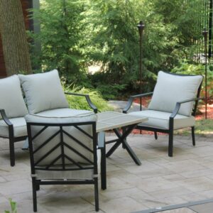 Silver Spring 4 Piece deep Seating set