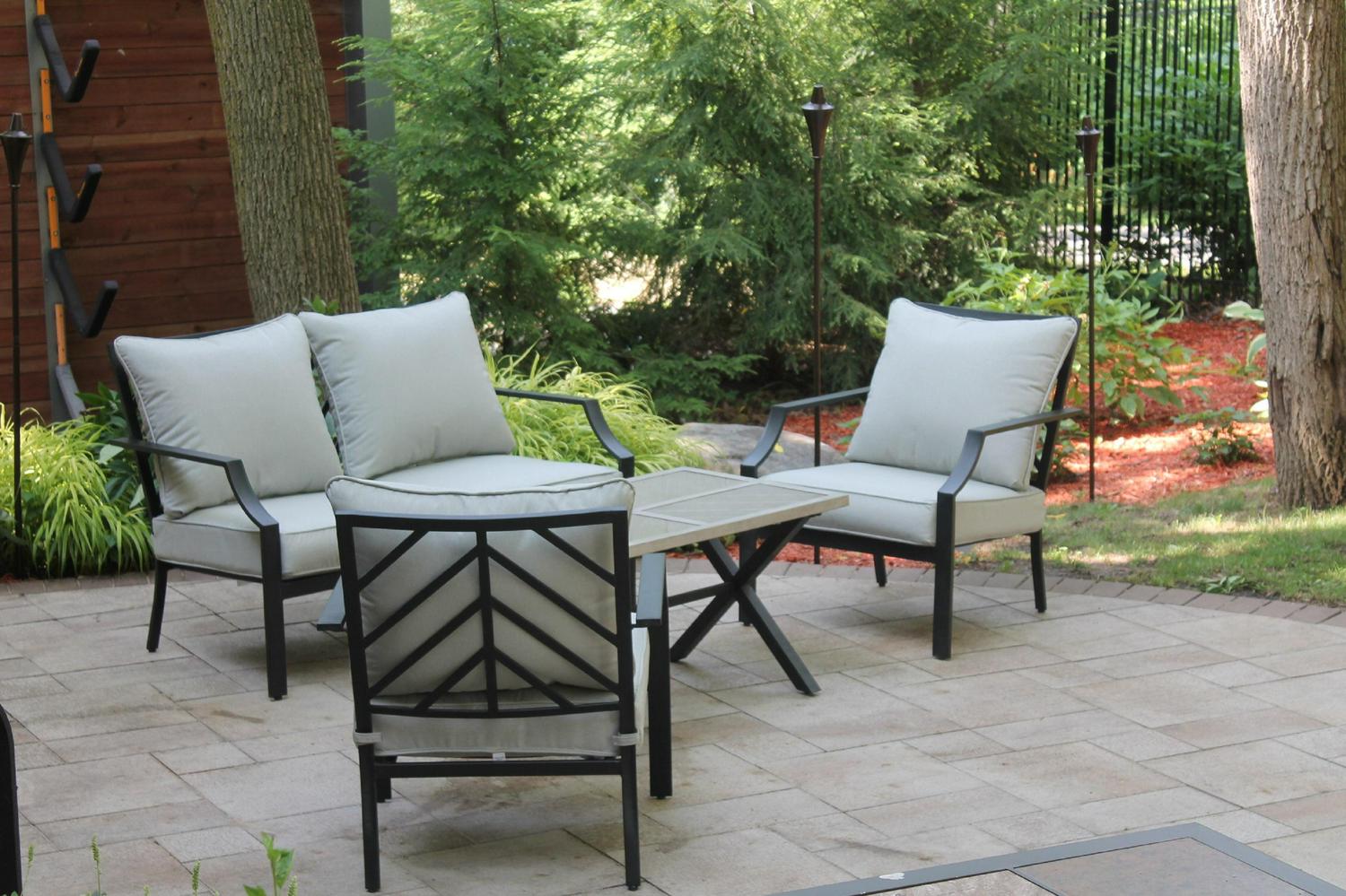 Silver Spring 4 Piece deep Seating set