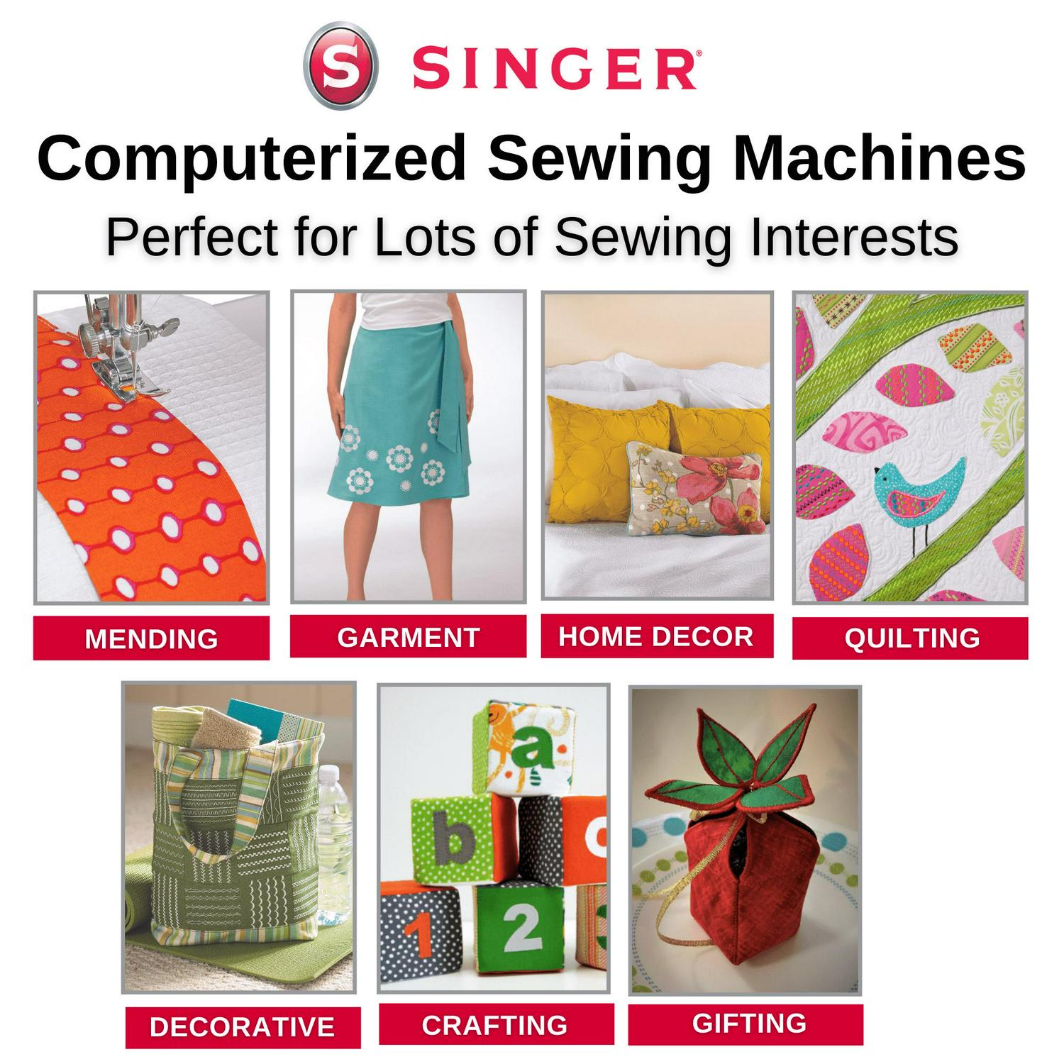 Singer® Stylist™ 7258 Computerized Sewing Machine With 203 Stitch Applications - Image 6