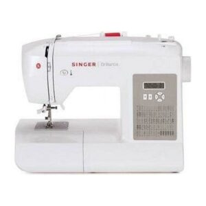SINGER® Brilliance 6180 Portable Sewing Machine + Accessories| 180 Stitch Applications| Free Arm