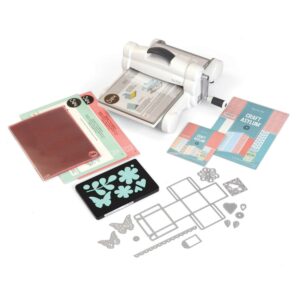 Sizzix Big Shot Plus Starter Kit (US Version)-White W/Gray