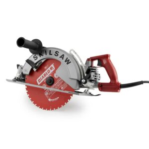 Skilsaw 10-1/4" Magnesium Sawsquatch Worm Drive Circular Saw with Diablo Blade