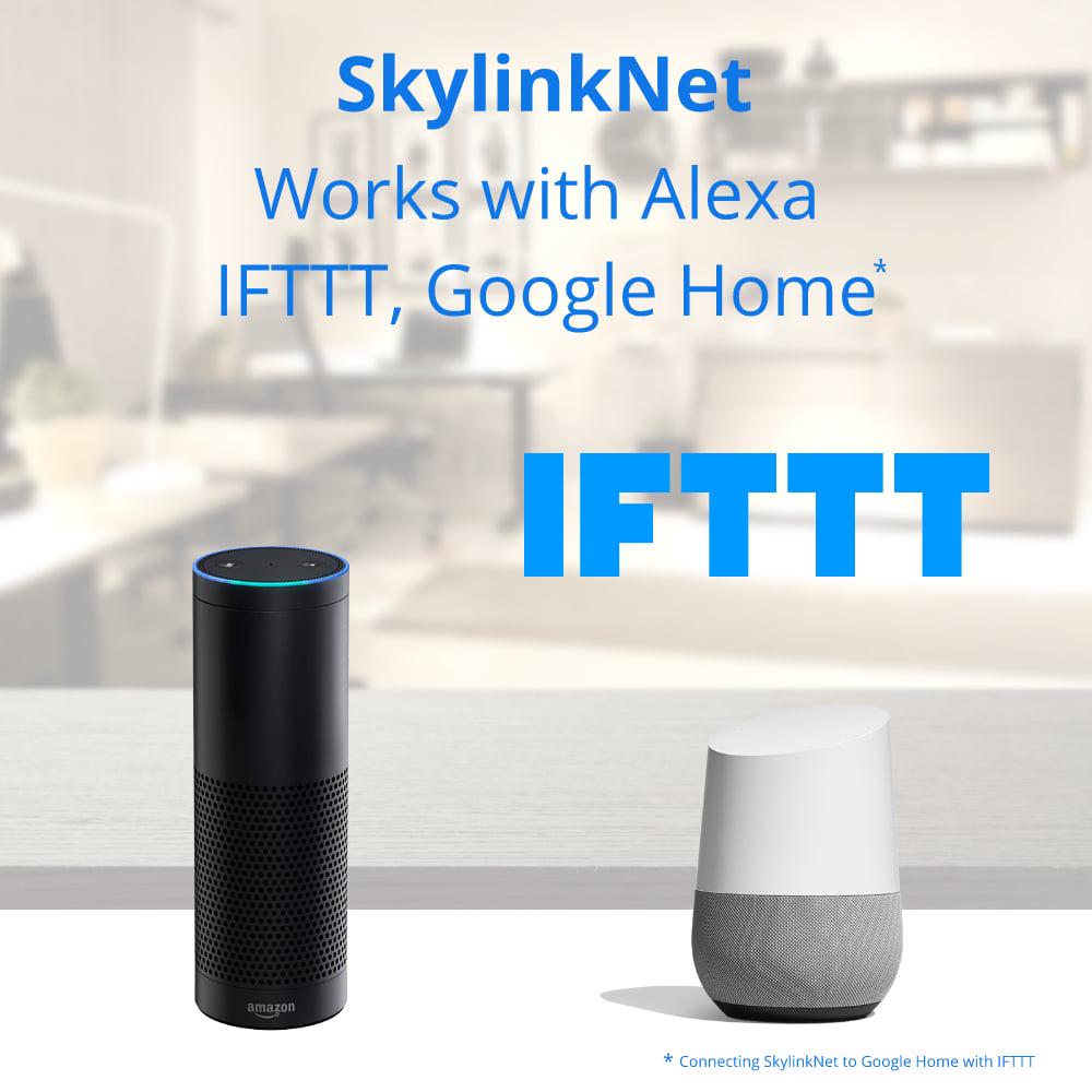 SkylinkNet Smart Home Security Alarm System Kit Model SK-240 with Wireless Camera, Compatible with Alexa, Google Assistant and IFTTT - Image 3