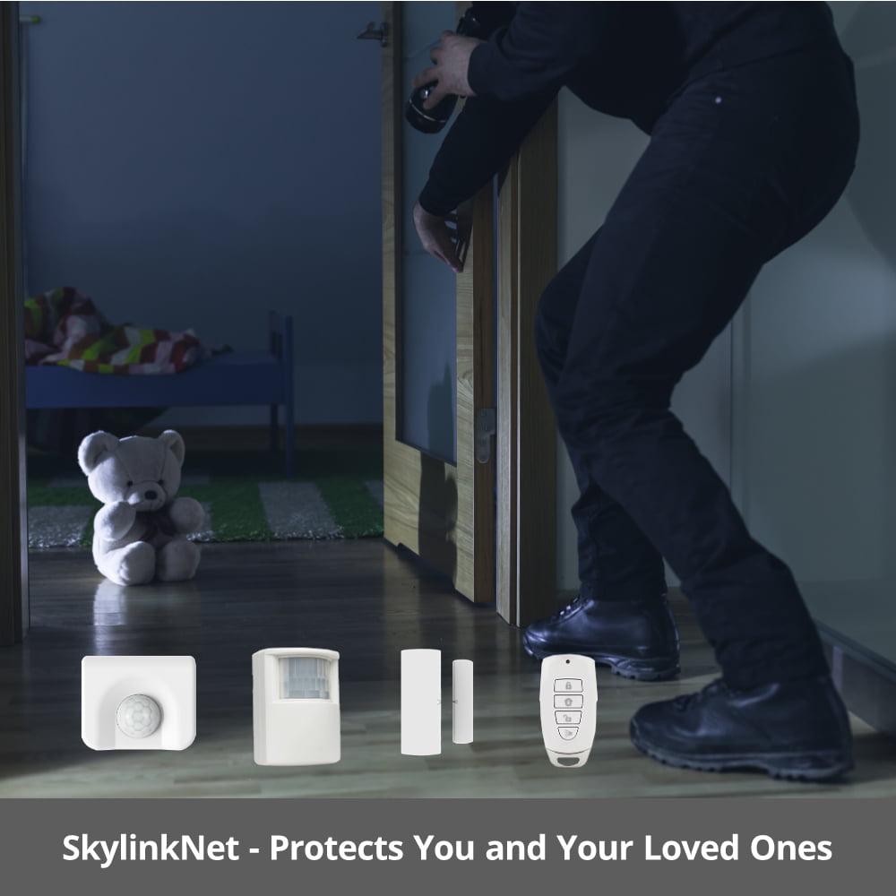 SkylinkNet Smart Home Security Alarm System Kit Model SK-240 with Wireless Camera, Compatible with Alexa, Google Assistant and IFTTT - Image 6