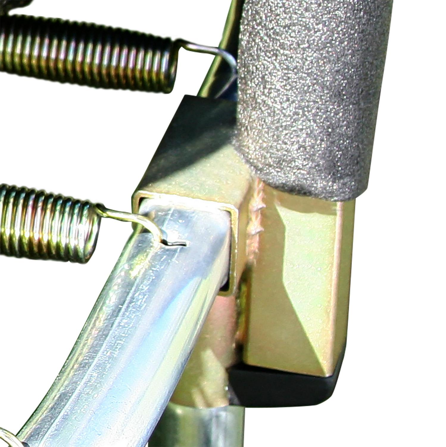 Skywalker Trampolines 8ft Round Trampoline with Safety Enclosure Net, Bule - Outdoor Bounce Mat for Kids & Adults - Image 6