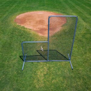 Skywalker Sports Competitive Series 6' L-Shaped Pitchers Screen Baseball & Softball Safety Screen