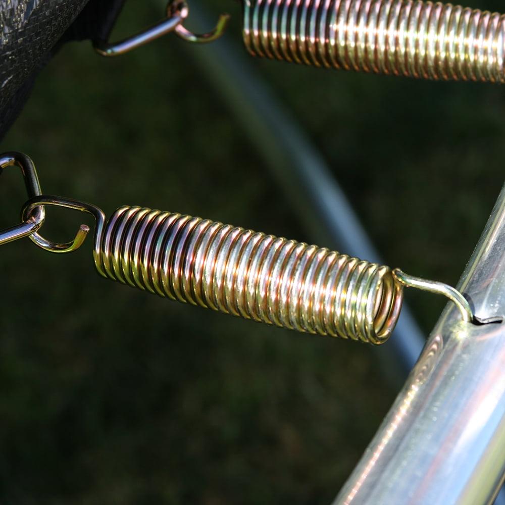 Skywalker Trampolines 8ft Round Trampoline with Safety Enclosure Net, Green - Outdoor Bounce Mat for Kids & Adults - Image 4