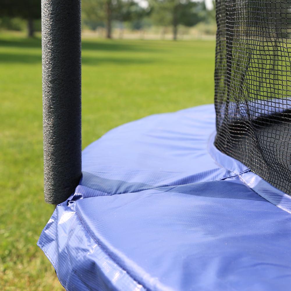 Skywalker Trampolines 8ft Round Trampoline with Safety Enclosure Net, Green - Outdoor Bounce Mat for Kids & Adults - Image 5