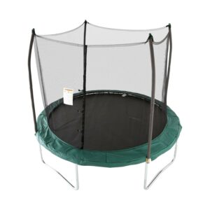 Skywalker Trampolines 10-Ft Round Outdoor Trampoline with Enclosure, Green