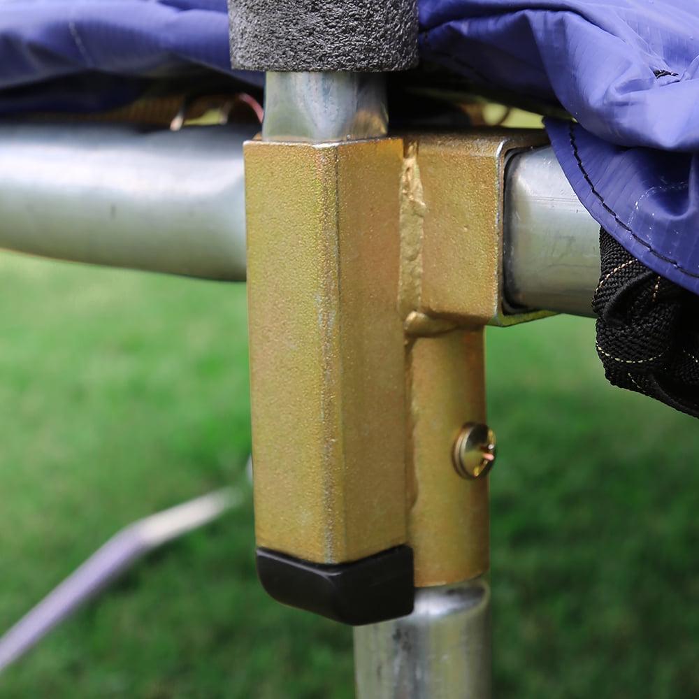 Skywalker Trampolines 8ft Round Trampoline with Safety Enclosure Net, Green - Outdoor Bounce Mat for Kids & Adults - Image 3