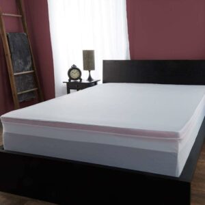 SleepBetter 2" Tranquility Foam Mattress Topper with Cover, Queen