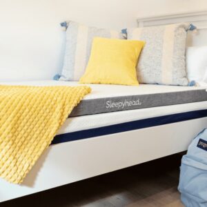 Sleepyhead 3-Inch Twin XL Mattress Topper - Copper-Infused Memory Foam Topper with Washable Cover - College Dorm Room Essential (Twin XL, 3'' Copper Topper)