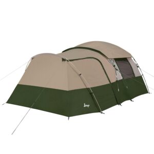 Slumberjack Spruce Creek 6 Person Dome Tent, with Garage Style Vestibule