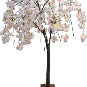 Small Pink Cherry Blossom Tree With 66 Warm White Led