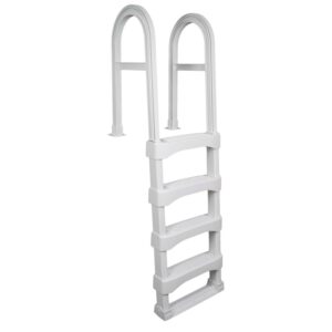 Vinyl Works White Pool Ladder for 60" Above Ground Pools