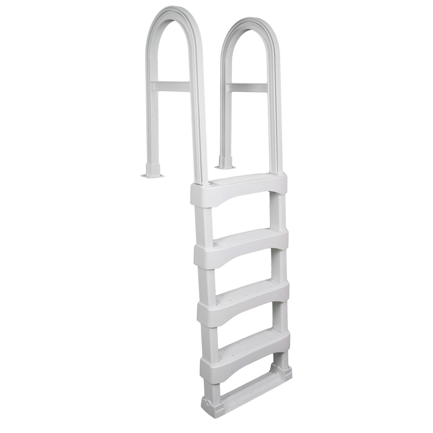 Vinyl Works White Pool Ladder for 60" Above Ground Pools