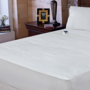 Soft Heat Heated Waterproof Mattress Pad - King