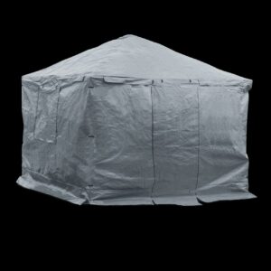 Sojag Winter Cover 12 x 12 x 11 ft Grey Winter Cover Plus For Gazebos, Gazebo Accessory