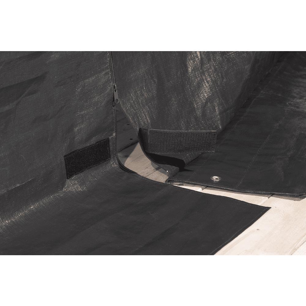 Sojag Winter Cover 10 x 16 x 10 ft Grey Winter Cover For Gazebos, Gazebo Accessory - Image 2