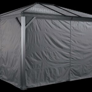 Sojag VENTURA 10' x 12' Polyester Privacy Curtain Kit