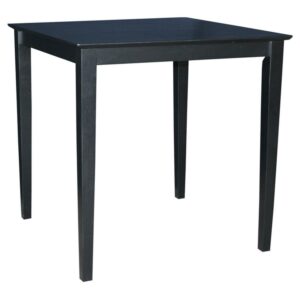 Solid Wood Top Table, Shaker Legs