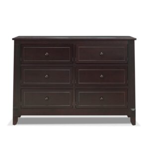 Sorelle Berkley Double Dresser - Espresso