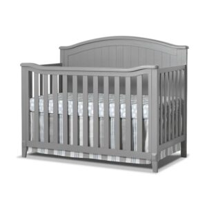 Sorelle Fairview 4-in-1 Crib in Gray