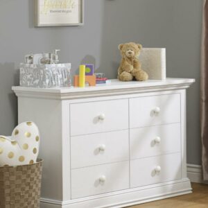 Sorelle Modesto Double Dresser White