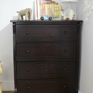 Sorelle Princeton Elite 4-Drawer Dresser - Espresso